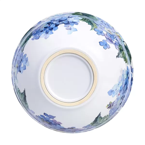Amazon Basics Nesting Melamine Mixing Bowl With Lid And NonSlip Base 5 Sizes Set Of 10 Hydrangea Floral 3 15167 9168 781011 14Hydrangea Floral