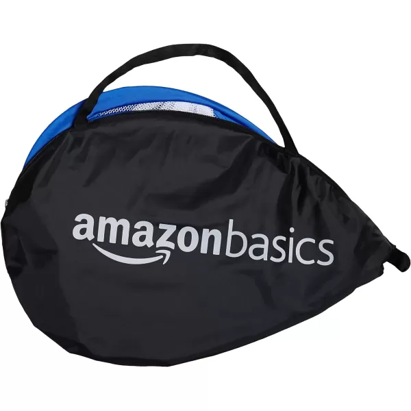Amazon Basics PopUp Soccer Goal Net Set with Carrying Case25 feet
