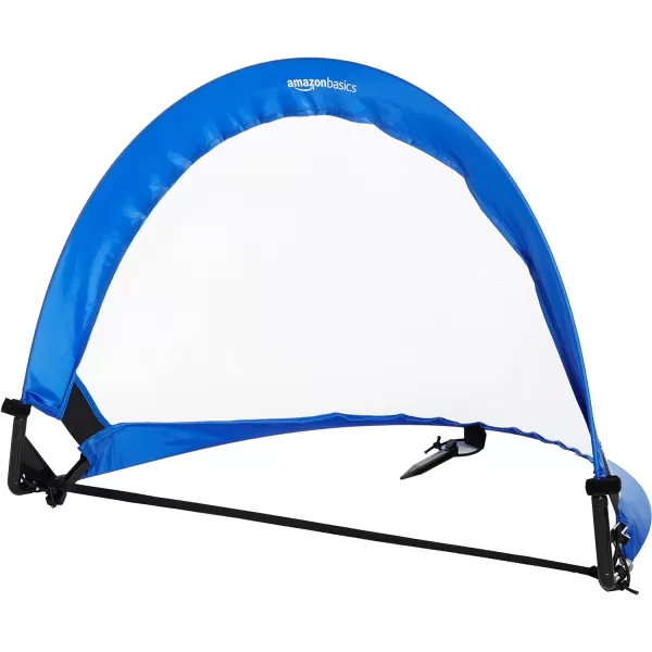 Amazon Basics PopUp Soccer Goal Net Set with Carrying Case25 feet