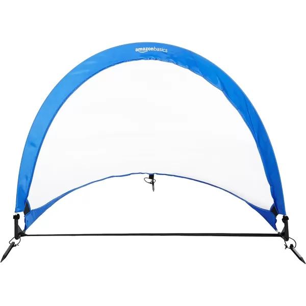 Amazon Basics PopUp Soccer Goal Net Set with Carrying Case4 feet