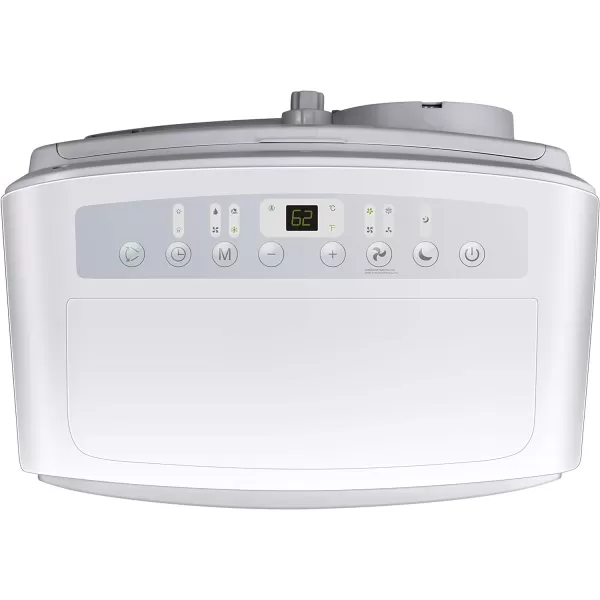 Amazon Basics Portable Air Conditioner With Heat Pump Cools 550 Square Feet 13000 BTU ASHARE  10000 BTU SACC White6000 BTU
