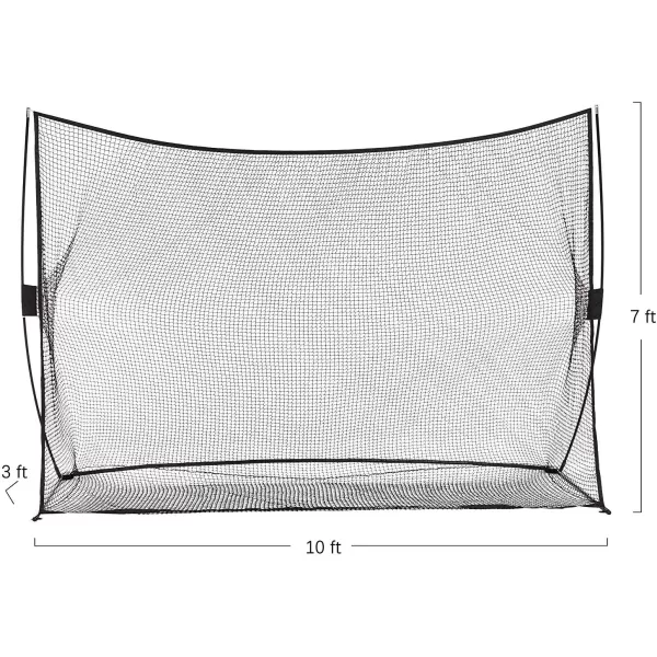 Amazon Basics Portable Driving Practice Golf Net10 x 7
