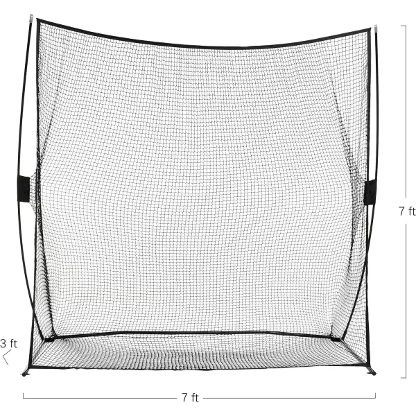 Amazon Basics Portable Driving Practice Golf Net7 x 7