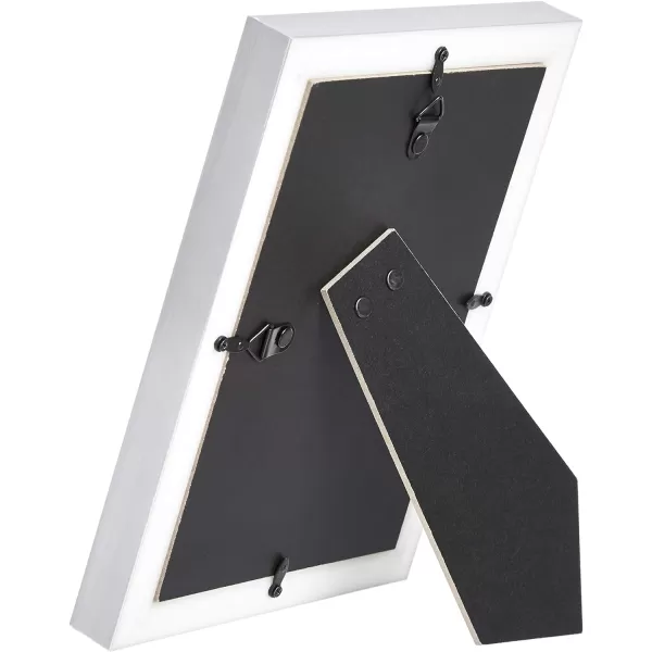 Amazon Basics Rectangular Photo Picture Frame 8 x 10 Pack of 2 NickelNickel