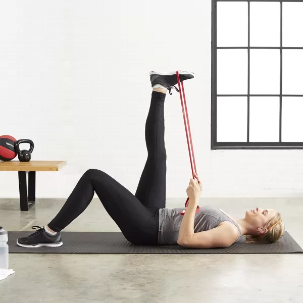 Amazon Basics Resistance and Pull Up BandRed