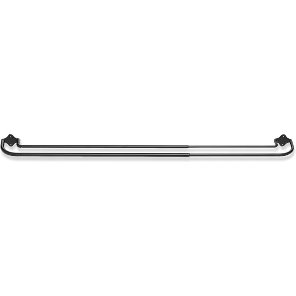 Amazon Basics Room Darkening Blackout Curtain Rod  48 to 88 Dark Bronze EspressoBlack