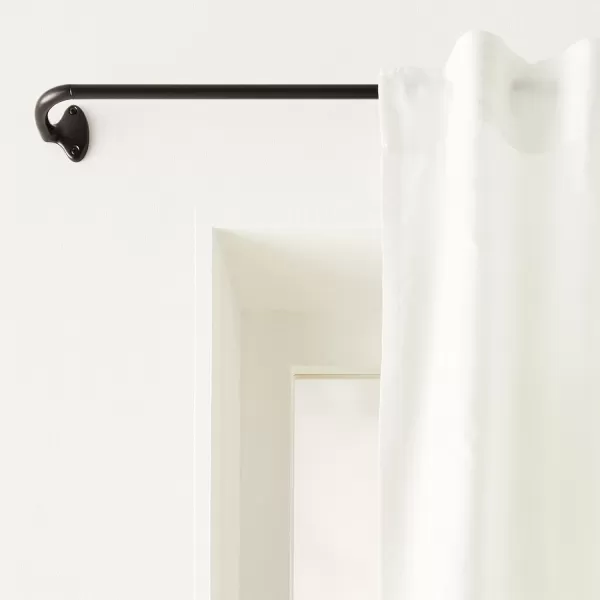 Amazon Basics Room Darkening Blackout Curtain Rod  48 to 88 Dark Bronze EspressoBronze