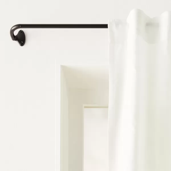 Amazon Basics Room Darkening Blackout Curtain Rod  48 to 88 Dark Bronze EspressoBronze