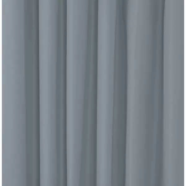 Amazon Basics Room Darkening Blackout Window Curtain with Grommets 52 x 84 Inches White  Set of 2Dark Gray