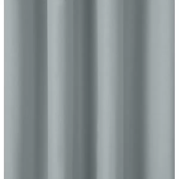 Amazon Basics Room Darkening Blackout Window Curtain with Grommets 52 x 84 Inches White  Set of 2Dark Gray