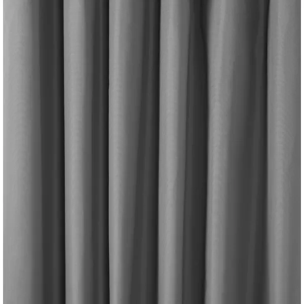 Amazon Basics Room Darkening Blackout Window Curtain with Grommets 52 x 84 Inches White  Set of 2Dark Gray