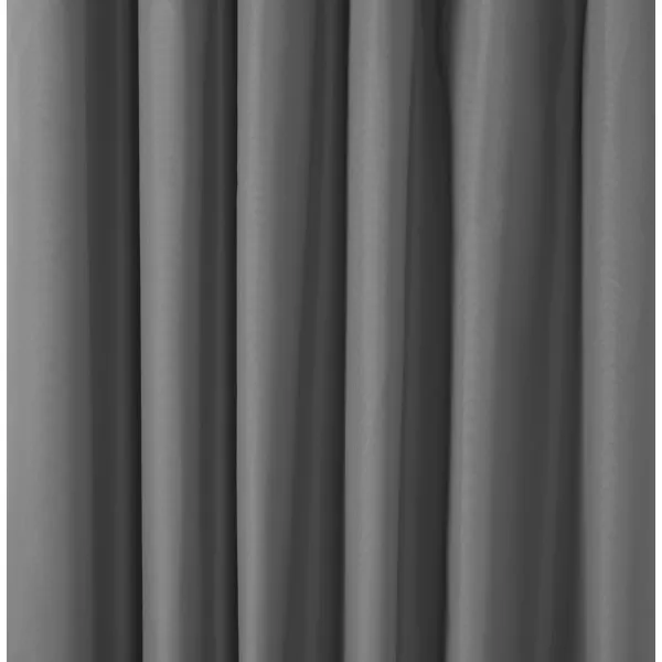 Amazon Basics Room Darkening Blackout Window Curtain with Grommets 52 x 84 Inches White  Set of 2Dark Gray