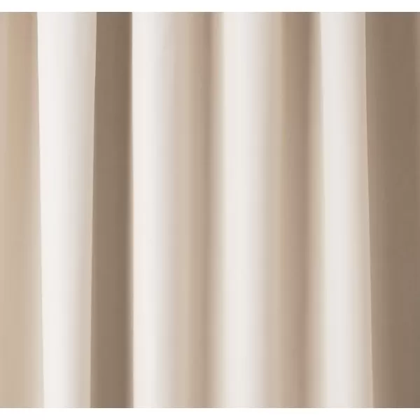 Amazon Basics Room Darkening Blackout Window Curtain with Grommets 52 x 84 Inches White  Set of 2Grey Beige