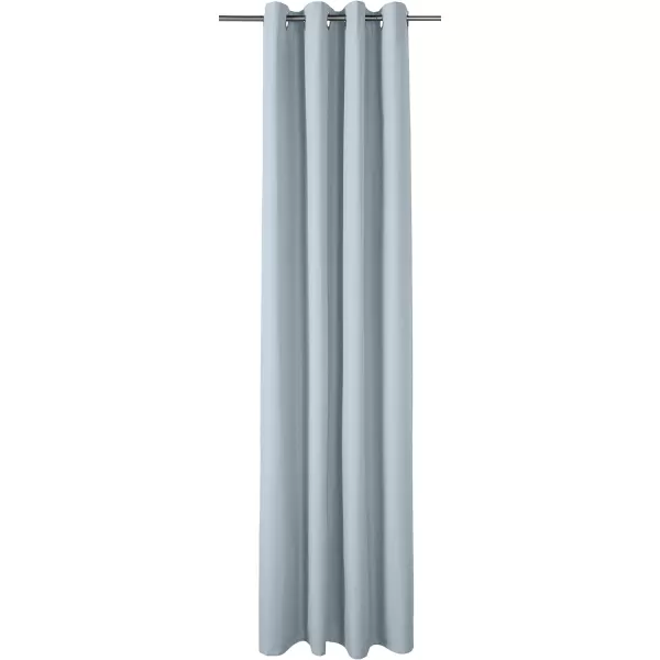 Amazon Basics Room Darkening Blackout Window Curtain with Grommets 52 x 84 Inches White  Set of 2Light Gray