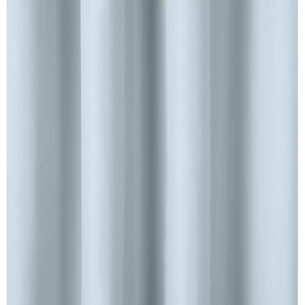 Amazon Basics Room Darkening Blackout Window Curtain with Grommets 52 x 84 Inches White  Set of 2Light Gray