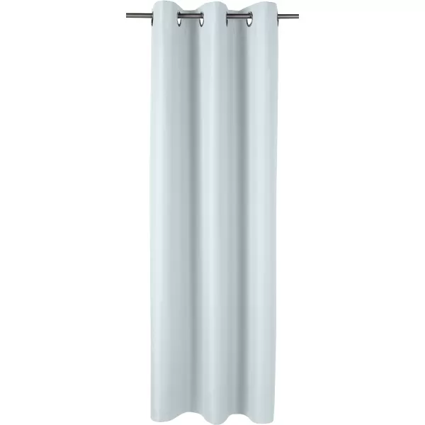 Amazon Basics Room Darkening Blackout Window Curtain with Grommets 52 x 84 Inches White  Set of 2Light Gray