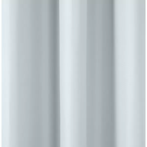 Amazon Basics Room Darkening Blackout Window Curtain with Grommets 52 x 84 Inches White  Set of 2Light Gray