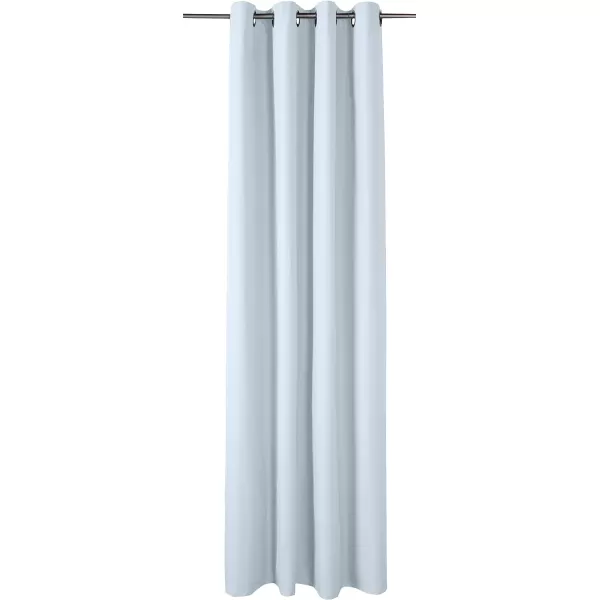 Amazon Basics Room Darkening Blackout Window Curtain with Grommets 52 x 84 Inches White  Set of 2Light Gray