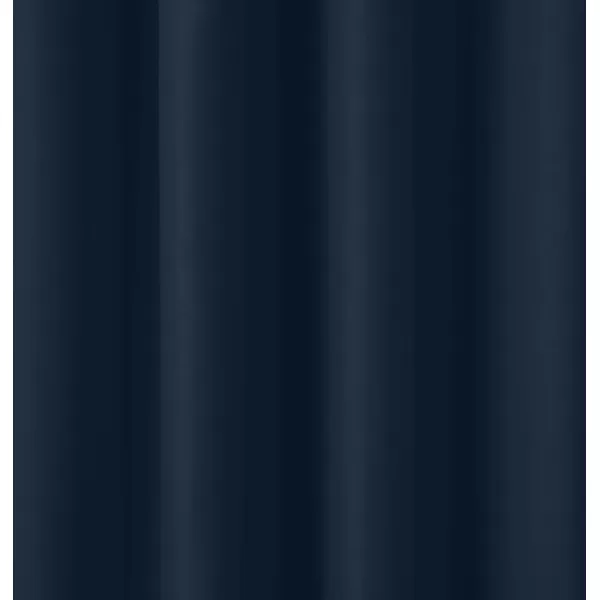 Amazon Basics Room Darkening Blackout Window Curtain with Grommets 52 x 84 Inches White  Set of 2Navy