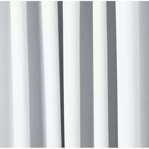 Amazon Basics Room Darkening Blackout Window Curtain with Grommets 52 x 84 Inches White  Set of 2White