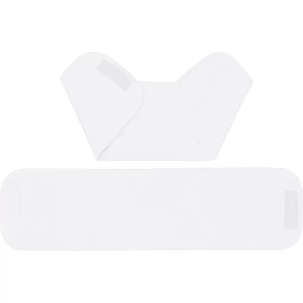 Amazon Basics Room Darkening Blackout Window Curtain with Grommets 52 x 84 Inches White  Set of 2White