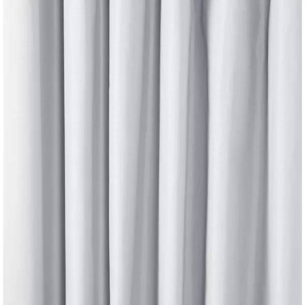 Amazon Basics Room Darkening Blackout Window Curtain with Grommets 52 x 84 Inches White  Set of 2White