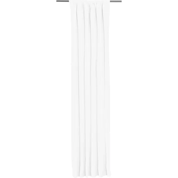 Amazon Basics Room Darkening Blackout Window Curtain with Grommets 52 x 84 Inches White  Set of 2White