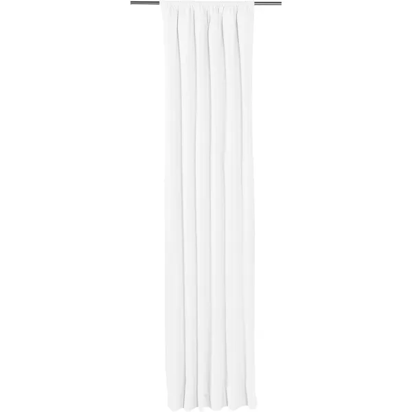 Amazon Basics Room Darkening Blackout Window Curtain with Grommets 52 x 84 Inches White  Set of 2White