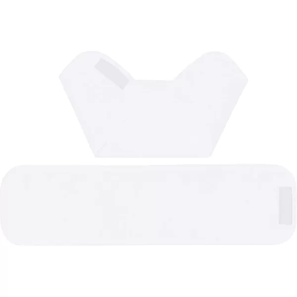 Amazon Basics Room Darkening Blackout Window Curtain with Grommets 52 x 84 Inches White  Set of 2White