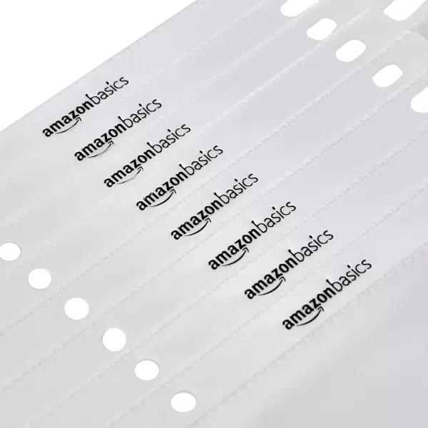 Amazon Basics Sheet Protector Heavy Duty NonGlare 100 Pack Clear200  Pack