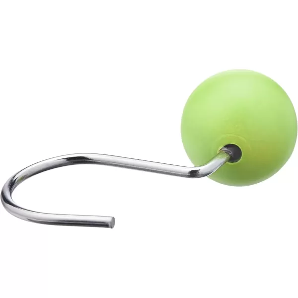 Amazon Basics Shower Curtain Hooks  Button BlueGreen