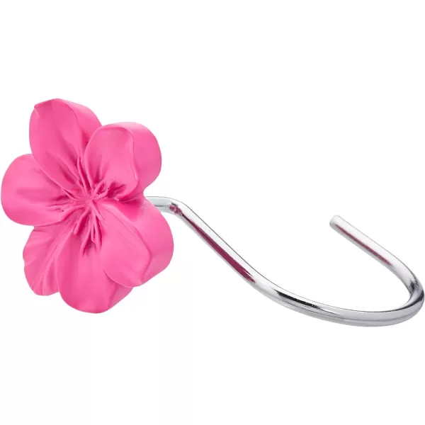 Amazon Basics Shower Curtain Hooks  Button BluePink