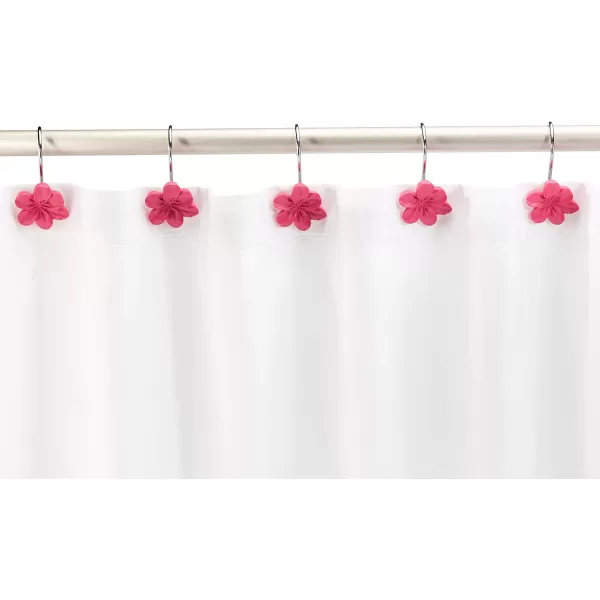Amazon Basics Shower Curtain Hooks  Button BluePink