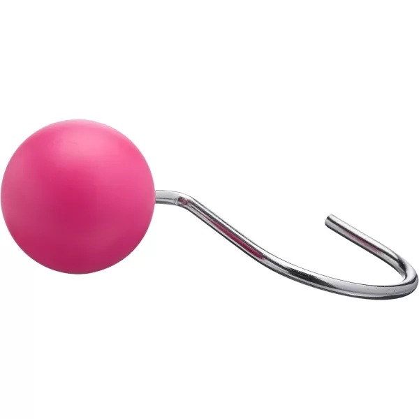 Amazon Basics Shower Curtain Hooks  Button BluePink
