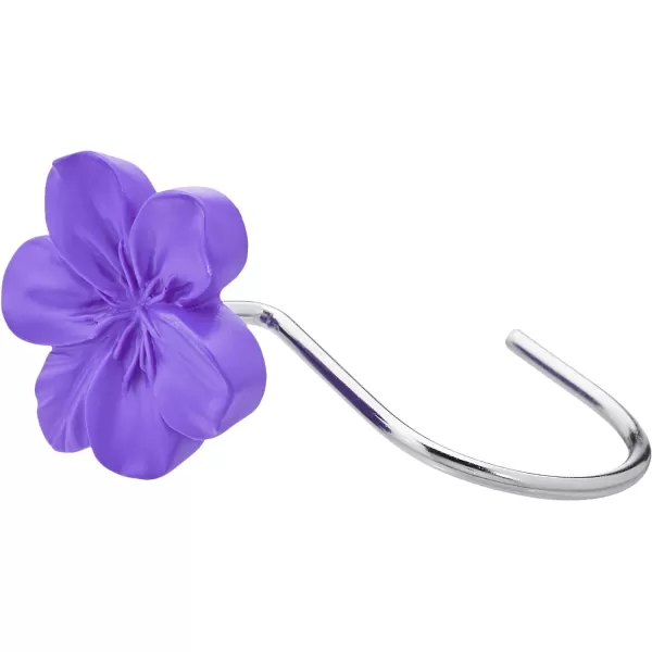 Amazon Basics Shower Curtain Hooks  Button BluePurple