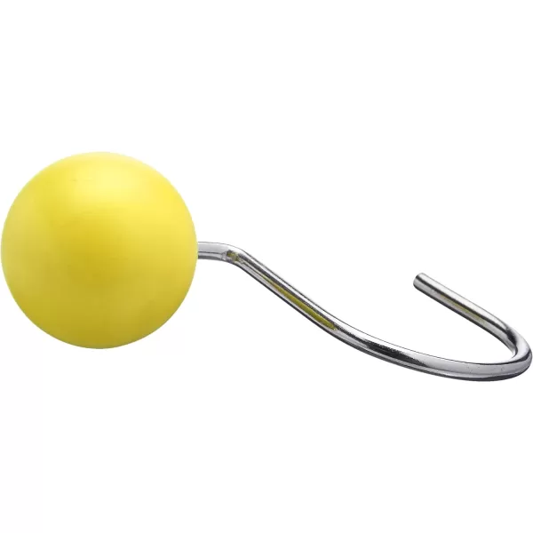 Amazon Basics Shower Curtain Hooks  Button BlueYellow