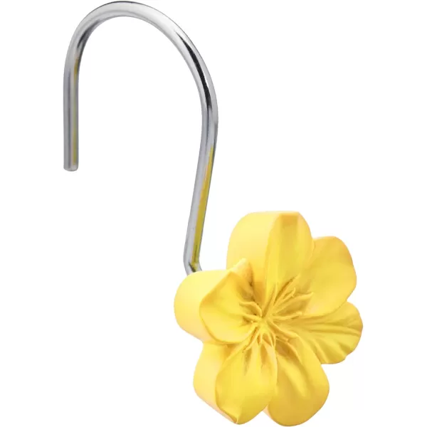 Amazon Basics Shower Curtain Hooks  Button BlueYellow