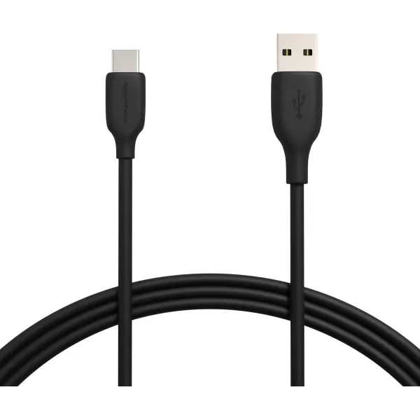 Amazon Basics USBC to USBA 20 Fast Charger Cable 480Mbps Speed USBIF Certified for Apple iPhone 15 iPad Samsung Galaxy Tablets Laptops 3 Foot WhiteBlack