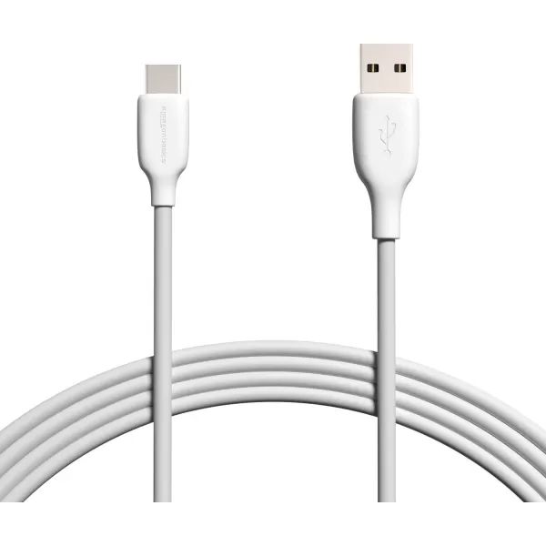 Amazon Basics USBC to USBA 20 Fast Charger Cable 480Mbps Speed USBIF Certified for Apple iPhone 15 iPad Samsung Galaxy Tablets Laptops 3 Foot WhiteWhite