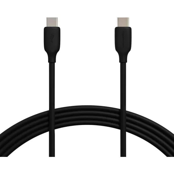 Amazon Basics USBC to USBC 20 Fast Charger Cable 480Mbps Speed USBIF Certified for Apple iPhone 15 iPad Samsung Galaxy Tablets Laptops 3 Foot WhiteBlack