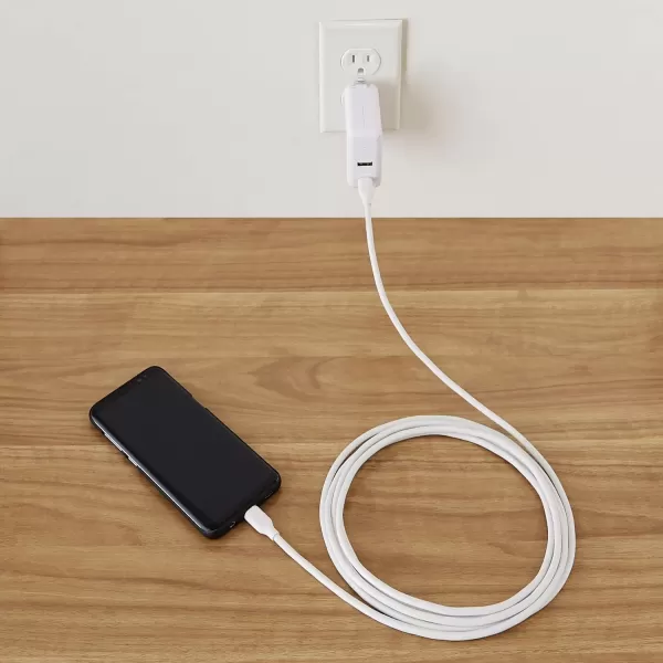 Amazon Basics USBC to USBC 20 Fast Charger Cable 480Mbps Speed USBIF Certified for Apple iPhone 15 iPad Samsung Galaxy Tablets Laptops 3 Foot WhiteWhite