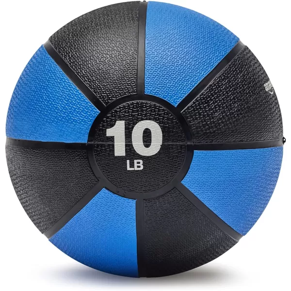 Amazon Basics Weighted Medicine Ball for Workouts Exercise Balance Training10 Pounds