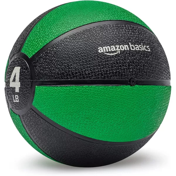 Amazon Basics Weighted Medicine Ball for Workouts Exercise Balance Training4 Pounds