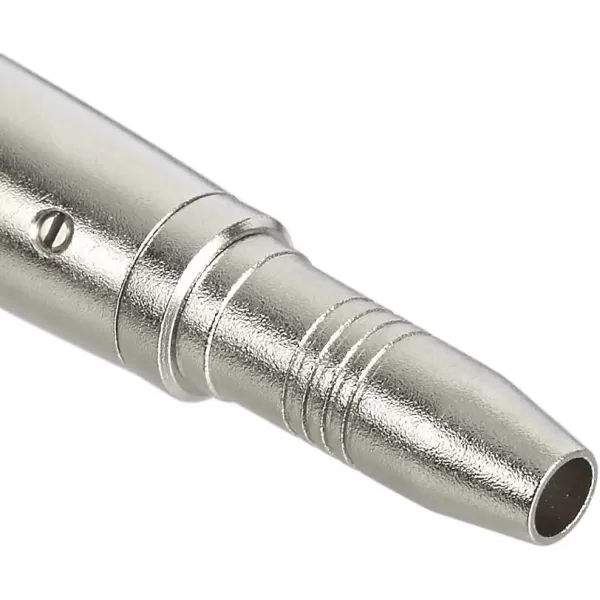 Amazon Basics XLR Male to 14 Inch TRS Adapter silver1 Count Pack of 1