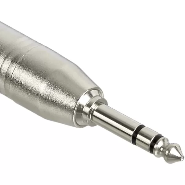 Amazon Basics XLR Male to 14 Inch TRS Adapter silver1 Count Pack of 1