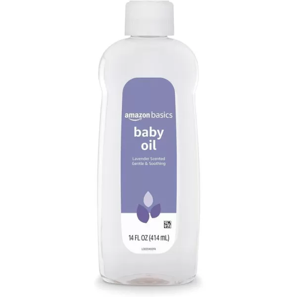 Amazon Basics Baby Oil Lavender Scented 14 Fluid Ounce 1Pack Previously Solimo14 Fl Oz Pack of 1
