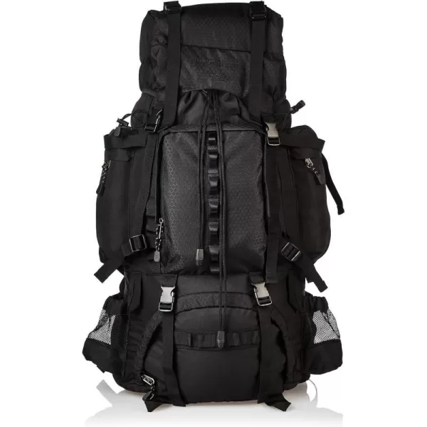 Amazon Basics Internal Frame Hiking Backpack with RainflyBlack