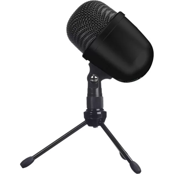 Amazon Basics Mini USB Condenser Microphone for Online Meeting Gaming Podcast  BlackBlack