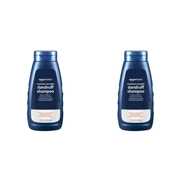 Amazon Basics Moisturizing Dandruff Shampoo 11 Fl Oz Pack of 111 Fl Oz Pack of 2
