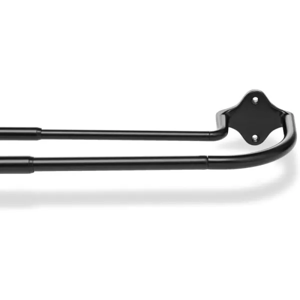 Amazon Basics Room Darkening Blackout Curtain Rod  48 to 88 Dark Bronze EspressoBlack